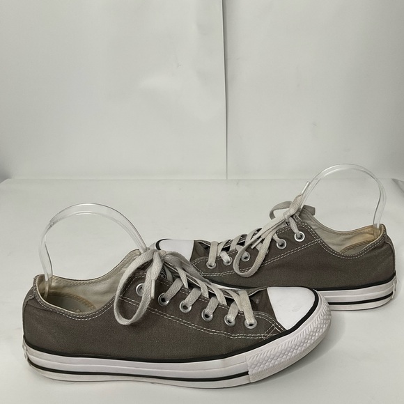 Converse Chuck Taylor All Star Low Tops Dark Grey Sneakers Unisex M 7.5, W 9.5 - Picture 11 of 14
